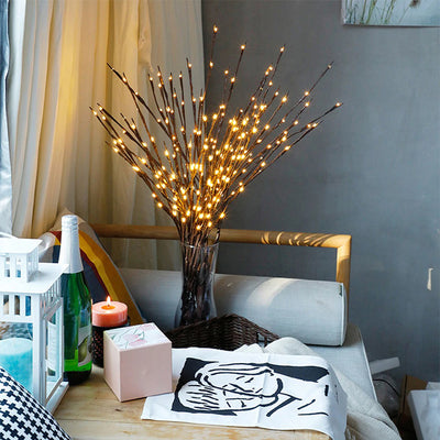 HomeQuill™ Rustic Willow Tree Branch Lights