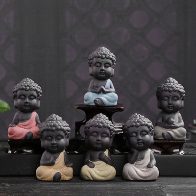 HomeQuill™ Mini Buddha Figurine