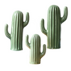 HomeQuill™ Ceramic Cactus Figurines