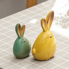 HomeQuill™ Ceramic Bunny Tabletop Set