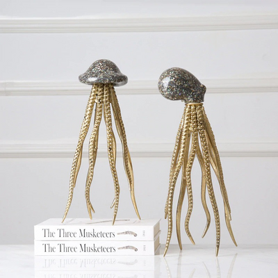 HomeMod™ Luxury Octopus and Jellyfish Tabletop Figurine