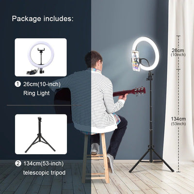 TidyTech™ Influencer's Photography LED Ring Light