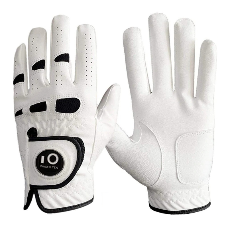 Flexco™ Men's Soft Leather Golf Gloves