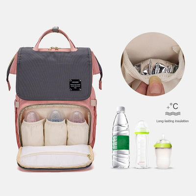 Diaper Bag Baby Backpack Bookbag, Waterproof Baby Bags for Mom and Dad HomeQuill