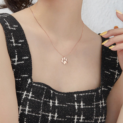 TrendCo™ Dainty Paw Necklace