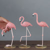 DenQuill™ Realistic Luxury Flamingo Figurine Set