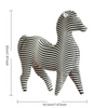 HomeQuill™ Modern B&W Animal Figurines