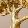 HomeQuill™ Golden Money Tree Statue