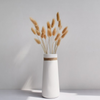 HomeQuill™ Boho White Vase