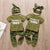 MiniFits™ 3 Piece Baby Camo Pajama Set BlueRove 