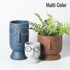 HomeQuill™ Boy & Glasses Flower Pot