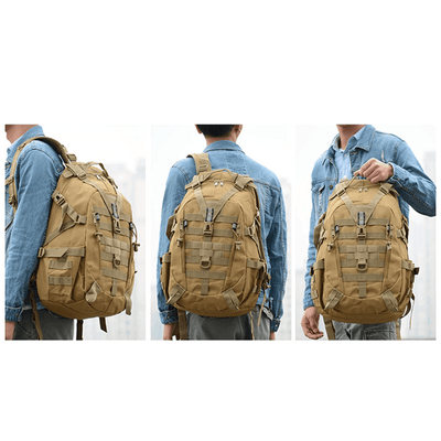 LegionCo™ 40L Premium Army MOLLE Tactical Backpack BlueRove