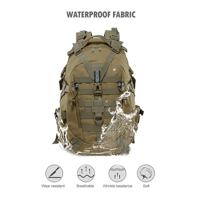 LegionCo™ 40L Premium Army MOLLE Tactical Backpack BlueRove