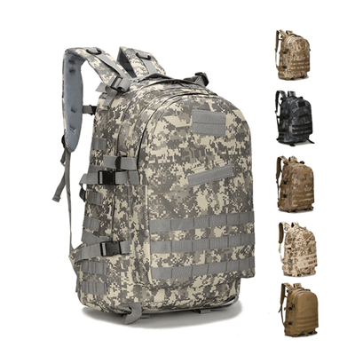 LegionCo™ 45L Premium Army MOLLE Climbing Rucksack BlueRove