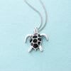 TrendCo™ Sterling Silver Turtle Necklace