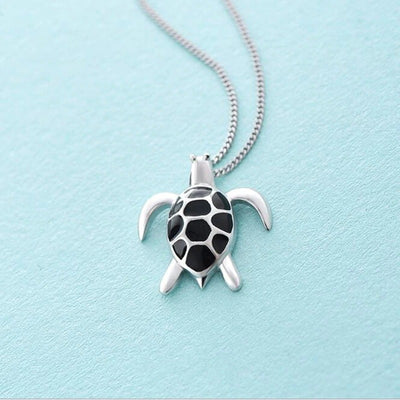 TrendCo™ Sterling Silver Turtle Necklace