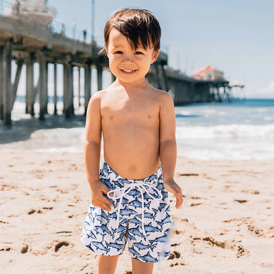 MiniFits™ Toddler's Fish Print Swimming Trunks