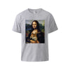 Flexco™ Mona Lisa & Doge Crypto T-Shirt