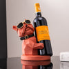 HomeQuill™ Modern Geometric French Bulldog Wine Holder