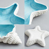 HomeQuill™ Ceramic Seashell Storage