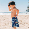 MiniFits™ Toddler's Fish Print Swimming Trunks