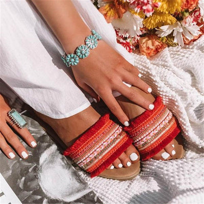 Bohemian Bliss Retro Sandals