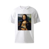 Flexco™ Mona Lisa & Doge Crypto T-Shirt