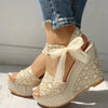 Everything Lace Is Leisure Platform Heels