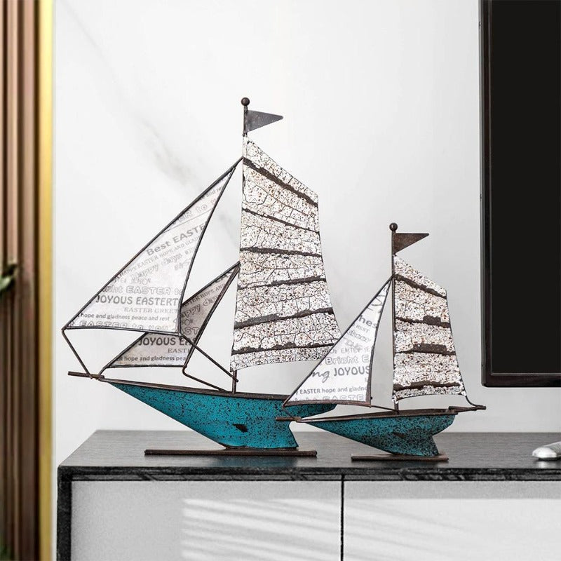 DenQuill™ Mediterranean Style Sailboat