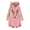 Rudolph Reindeer Hoodie BlueRove