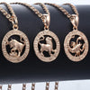 Zodiac Sign Constellations Pendants Necklace HomeQuill