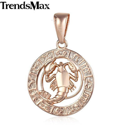 Zodiac Sign Constellations Pendants Necklace HomeQuill GP180 Cancer