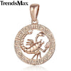 Zodiac Sign Constellations Pendants Necklace HomeQuill GP278 Scorpio