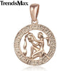 Zodiac Sign Constellations Pendants Necklace HomeQuill GP287 Aquarius